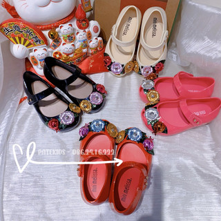 Giầy nhựa thơm Melissa nơ bọ siêu hot đủ màu cho bé từ 1-7 tuổi