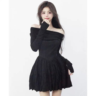 [CÓ BIGSIZE] Đầm Ulzzang Trễ Vai Siêu Xinh - Kèm ảnh thật