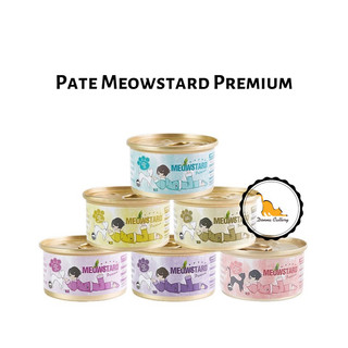[14 VỊ] PATE MEOWSTARD CHO MÈO 80g ĐỦ HƯƠNG VỊ