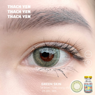 Lens Mắt SKIN Xanh Lá 0-10 độ