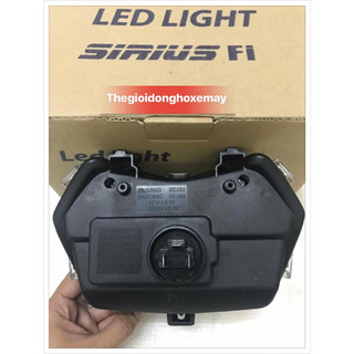 Pha Đèn Xe Máy 2 Tầng PC Ledlights Sirius FI