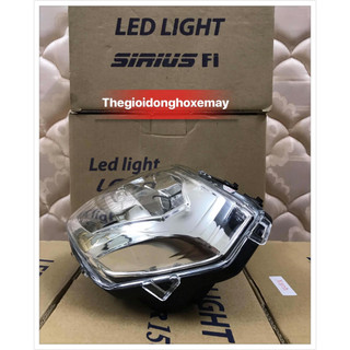 Pha Đèn Xe Máy 2 Tầng PC Ledlights Sirius FI