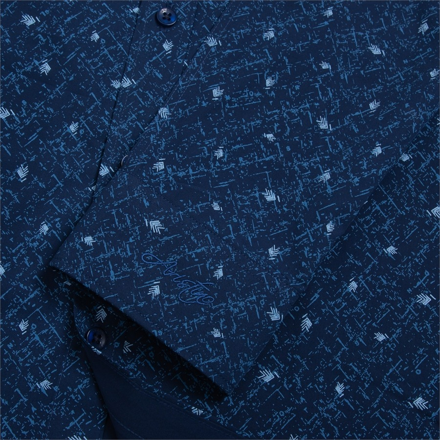 Áo sơ mi nam dài tay ARISTINO phom regular fit, màu xanh tím than lịch lãm và ấn tượng  - ALS08203