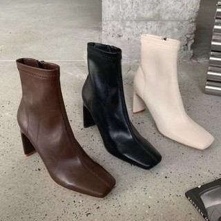Lo boot gót dẹp 7p sexy da mềm êm fullbox cao cấp