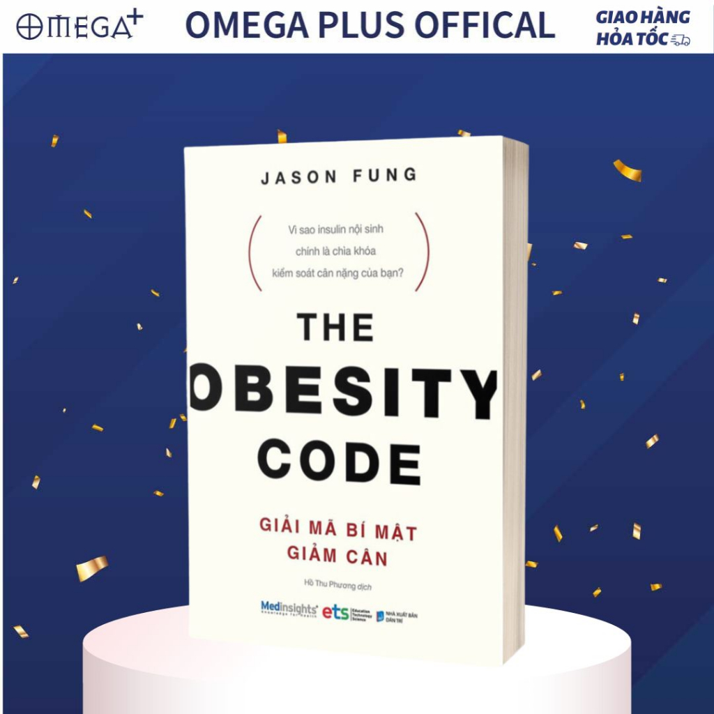 Sách Alphabooks - Giải Mã Bí Mật Giảm Cân - The Obesity Code