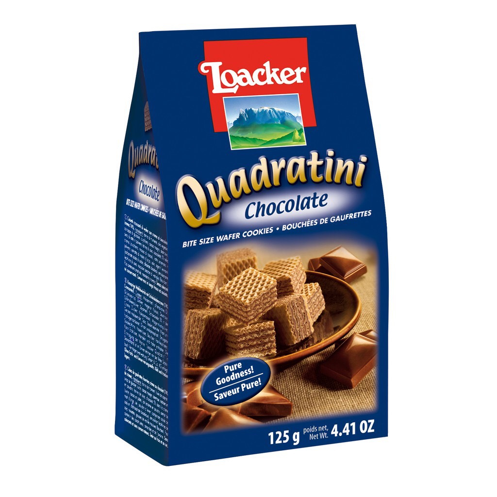 Bánh xốp Loacker Quadratini nhiều vị [ FREE SHIP ]