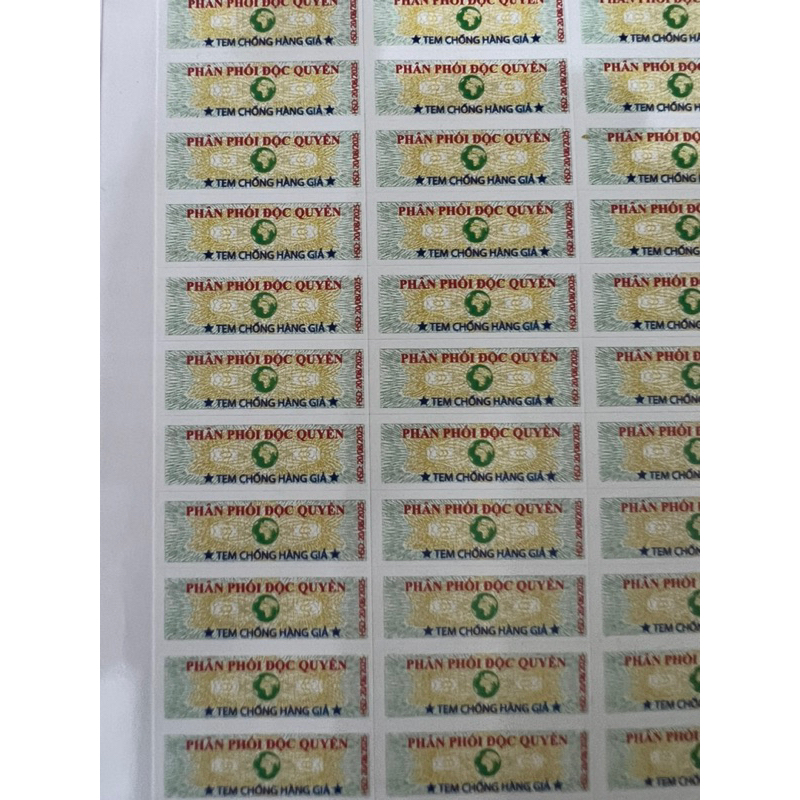 Tem Vỡ Niêm Phong Decal 0.9cm x 2.6cm