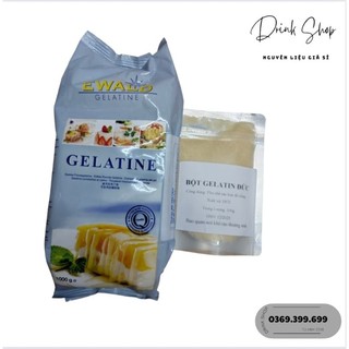 Bột gelatin Đức cao cấp - Gói lẻ 100gr