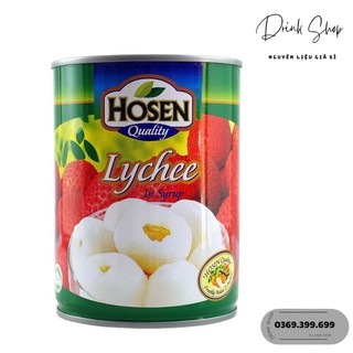 Vải ngâm Hosen - Hộp 565g