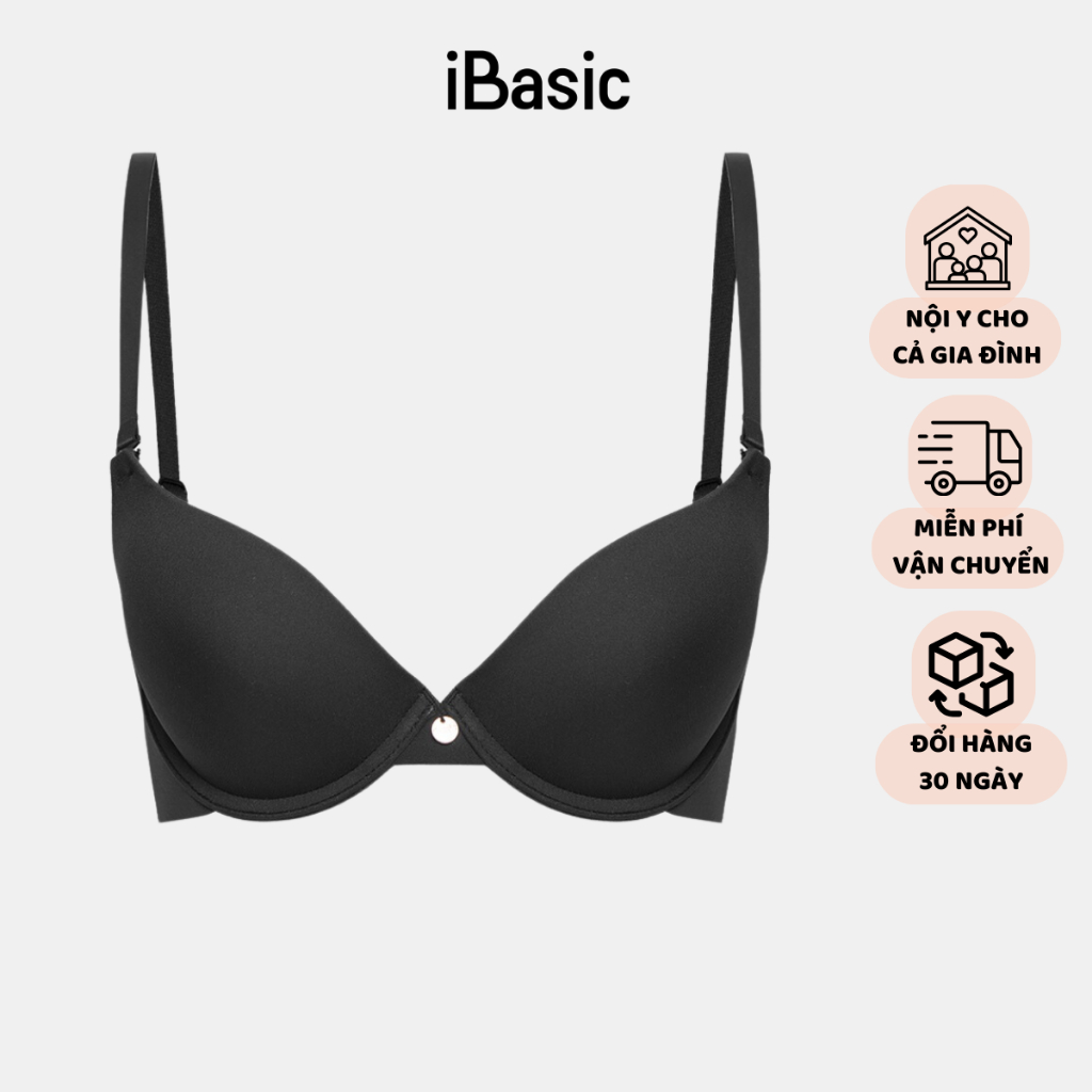 Áo ngực có gọng mút mỏng trơn iBasic BRAW020-2