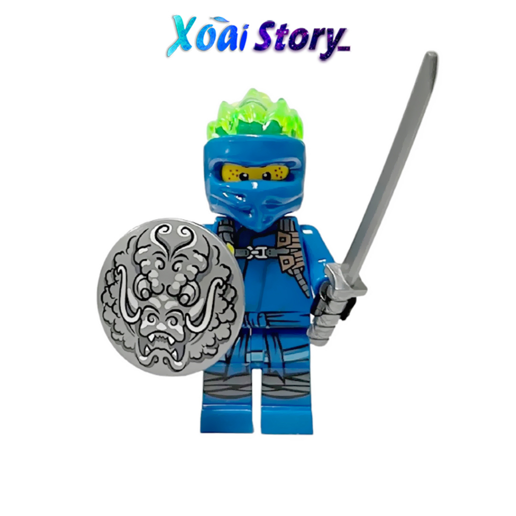 Đồ chơi lắp ráp nhân vật ninja và rắn 8 phân loại nhân vật