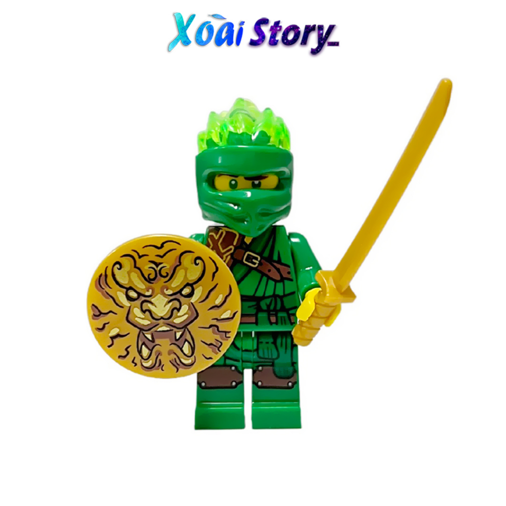 Đồ chơi lắp ráp nhân vật ninja và rắn 8 phân loại nhân vật