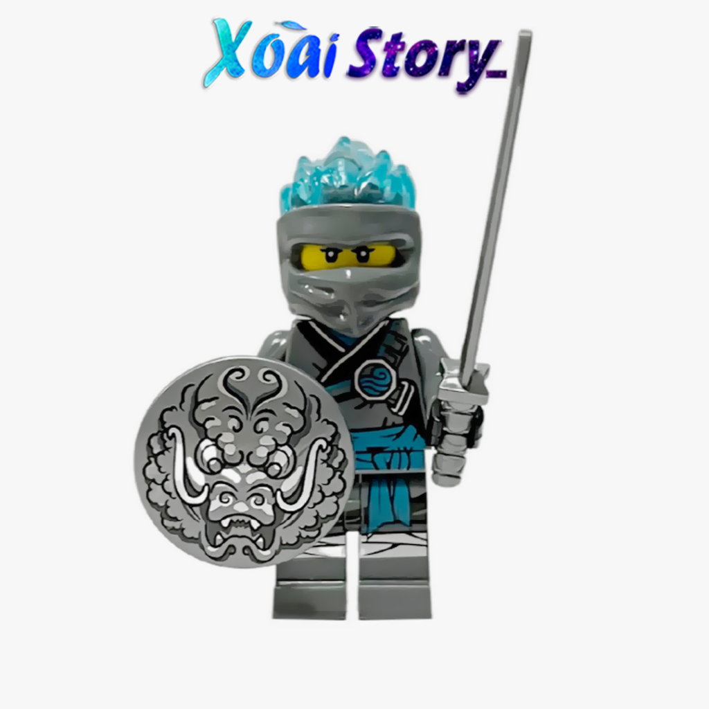 Đồ chơi lắp ráp nhân vật ninja và rắn 8 phân loại nhân vật