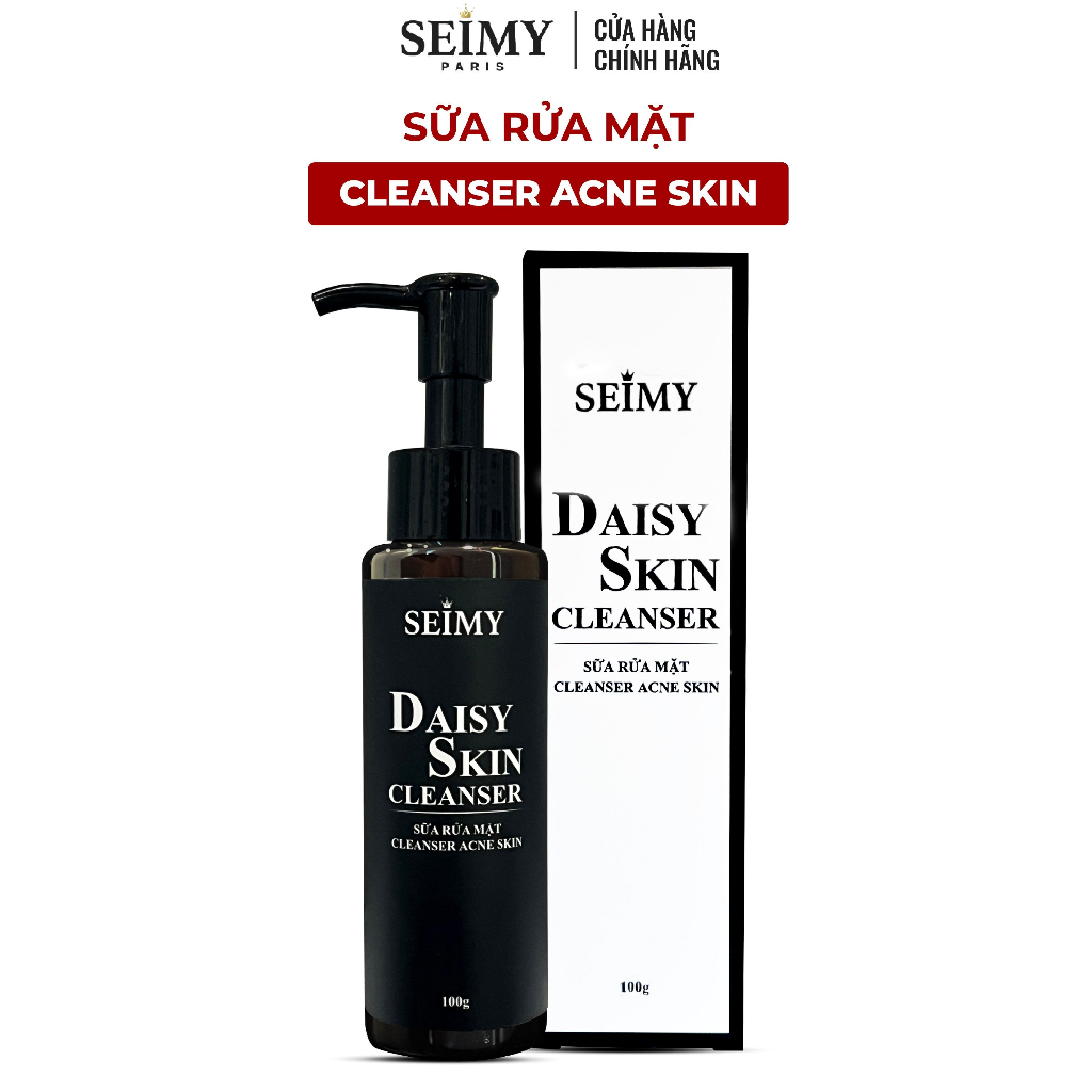 Combo Serum Giảm Mụn và Sữa rửa mặt Seimy