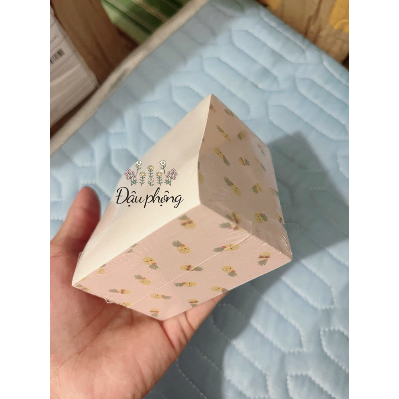 Giấy Ghi Nhớ In Quả Dứa