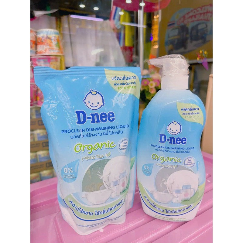 - Nước Rửa Bình Sữa Dnee Organic Thái, Rửa Bình Sữa Cho Bé Tiện Lợi Và An Toàn