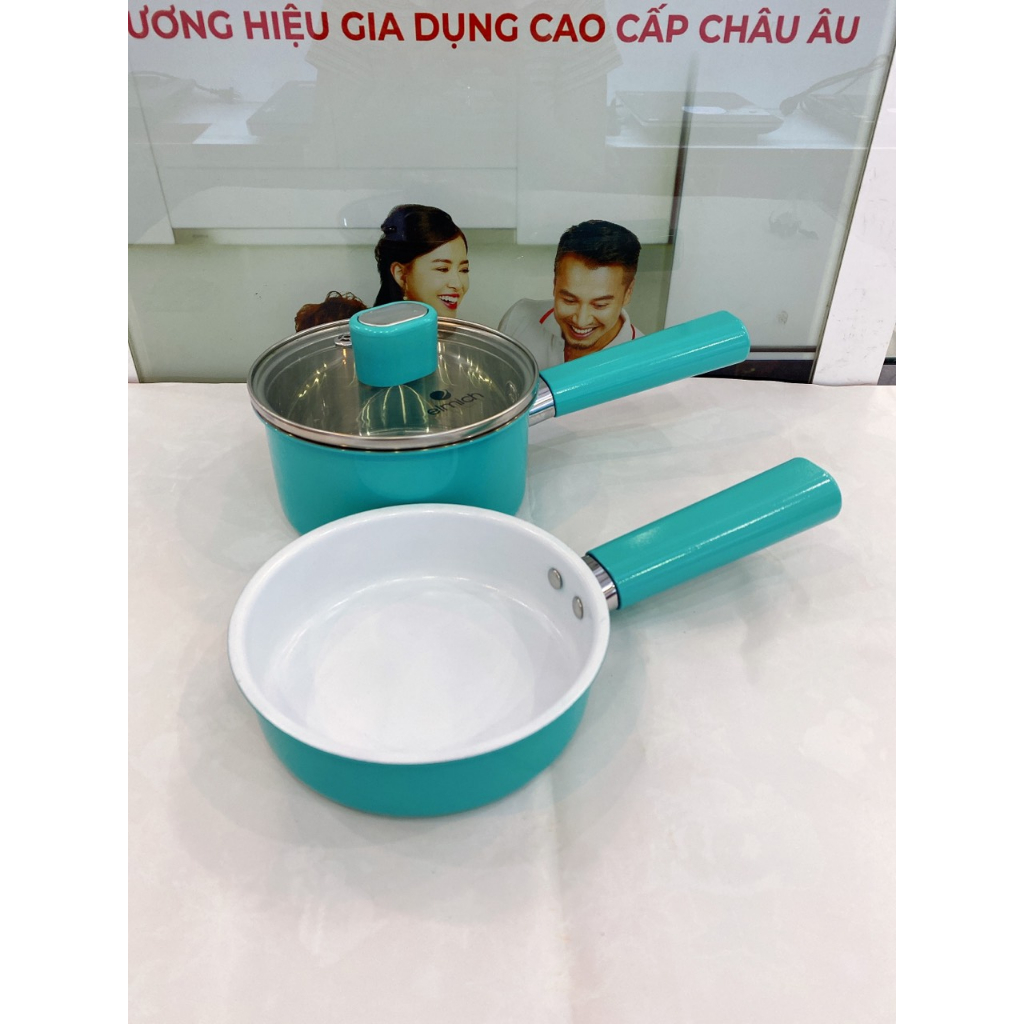 Bộ nồi chảo Inox nguyên khối an toàn Baby EL 1168OLMax Size 14cm