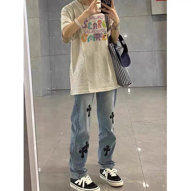 FOCUS local brand fashion Xám áo thun nữ kiểu shirt bigsize unisex áo phông ulzzang 100%cotton