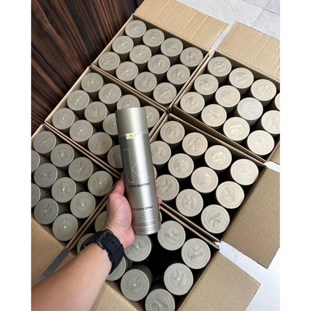 Gôm xịt tóc Kevin Murphy Session Spray 400ml USA 2023 - Chính Hãng + Quà Tặng