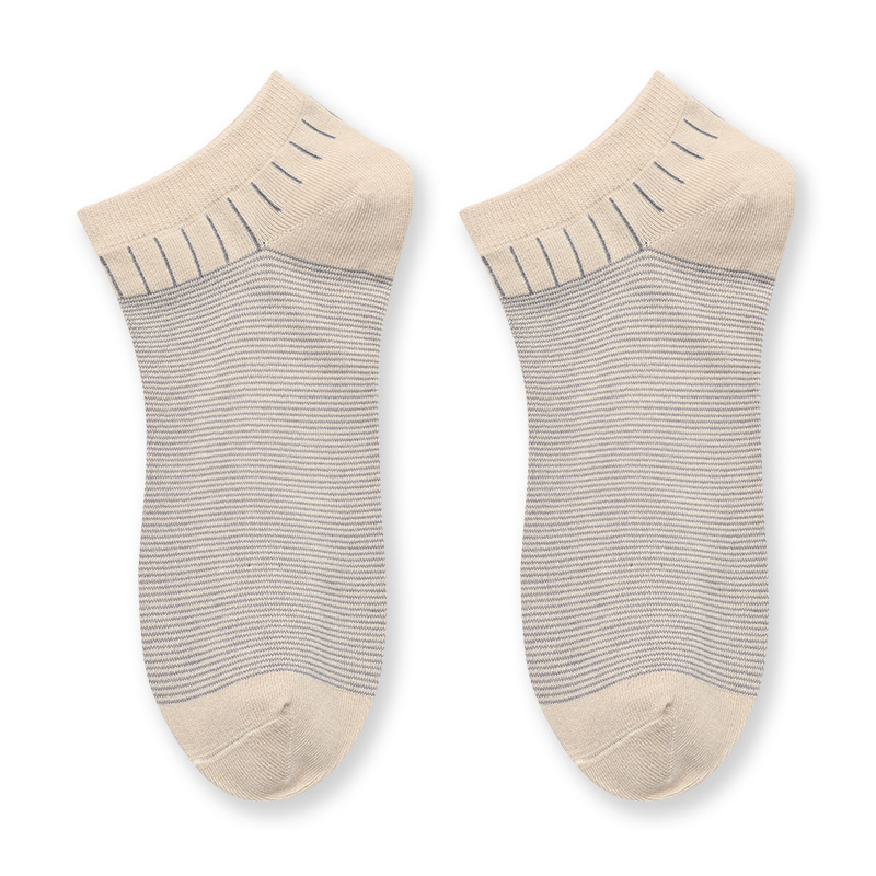 Tất cổ ngắn bông Cotton Tân Cương tự nhiên mềm mại co giãn mã VAT0479