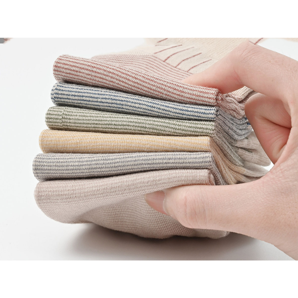 Tất cổ ngắn bông Cotton Tân Cương tự nhiên mềm mại co giãn mã VAT0479