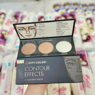 Bảng Phấn Tạo Khối 3 Màu City Color Contour