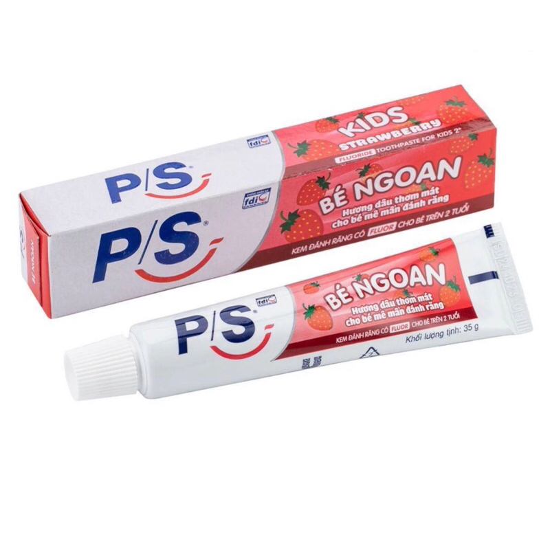 KDR Ps Ngừa Sâu Răng Vượt Trội hộp 2 tuýp x 180g,1 tuyp tặng 30g