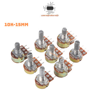 Chiết áp đơn 10K WH148-B10K 15mm chất lượng tốt