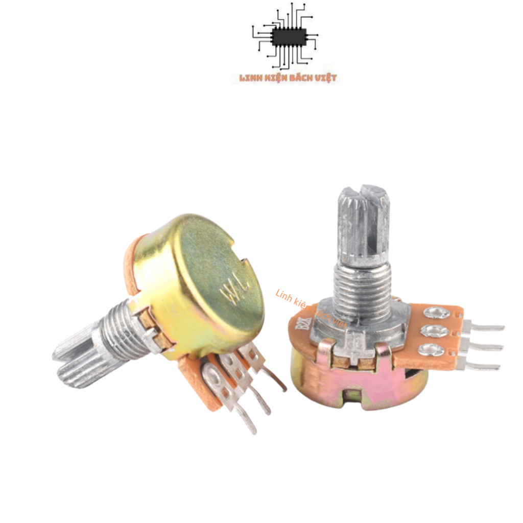 Chiết áp đơn 10K WH148-B10K 15mm chất lượng tốt