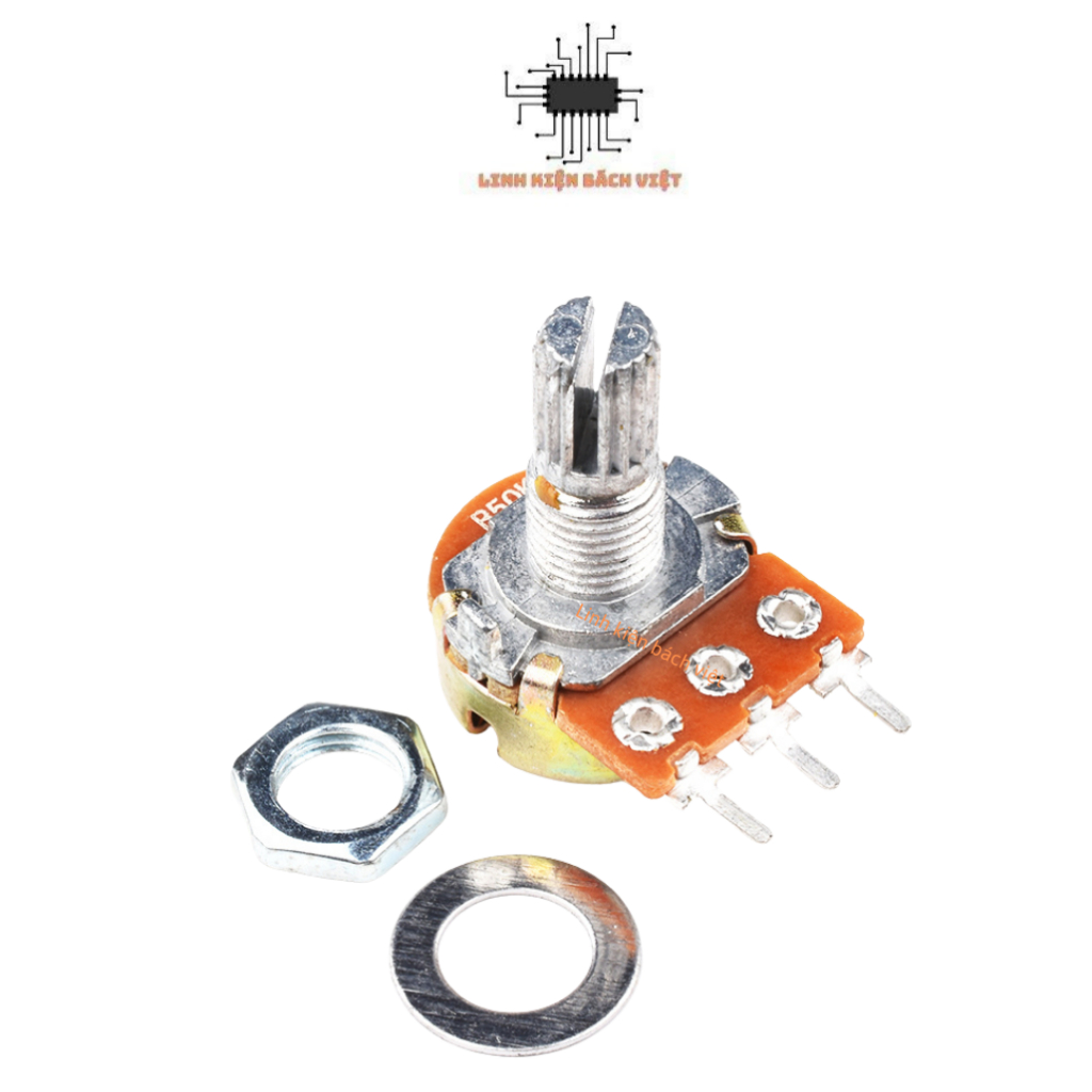 Chiết áp đơn 10K WH148-B10K 15mm chất lượng tốt