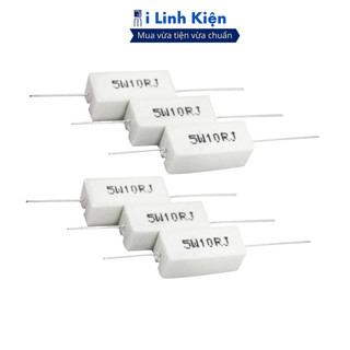 Điện trở sứ 10R 5W 5% chất lượng tốt ilinhkien