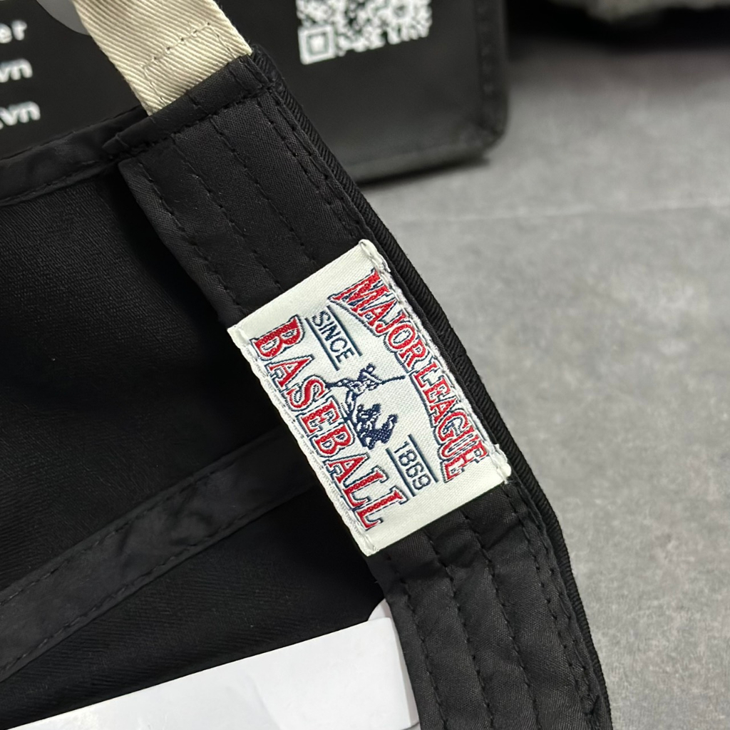 Mũ Nón MLB Ny Đen Kem Hàng Chính Hãng 3ACP3303N-50BKS | Fox Sneaker