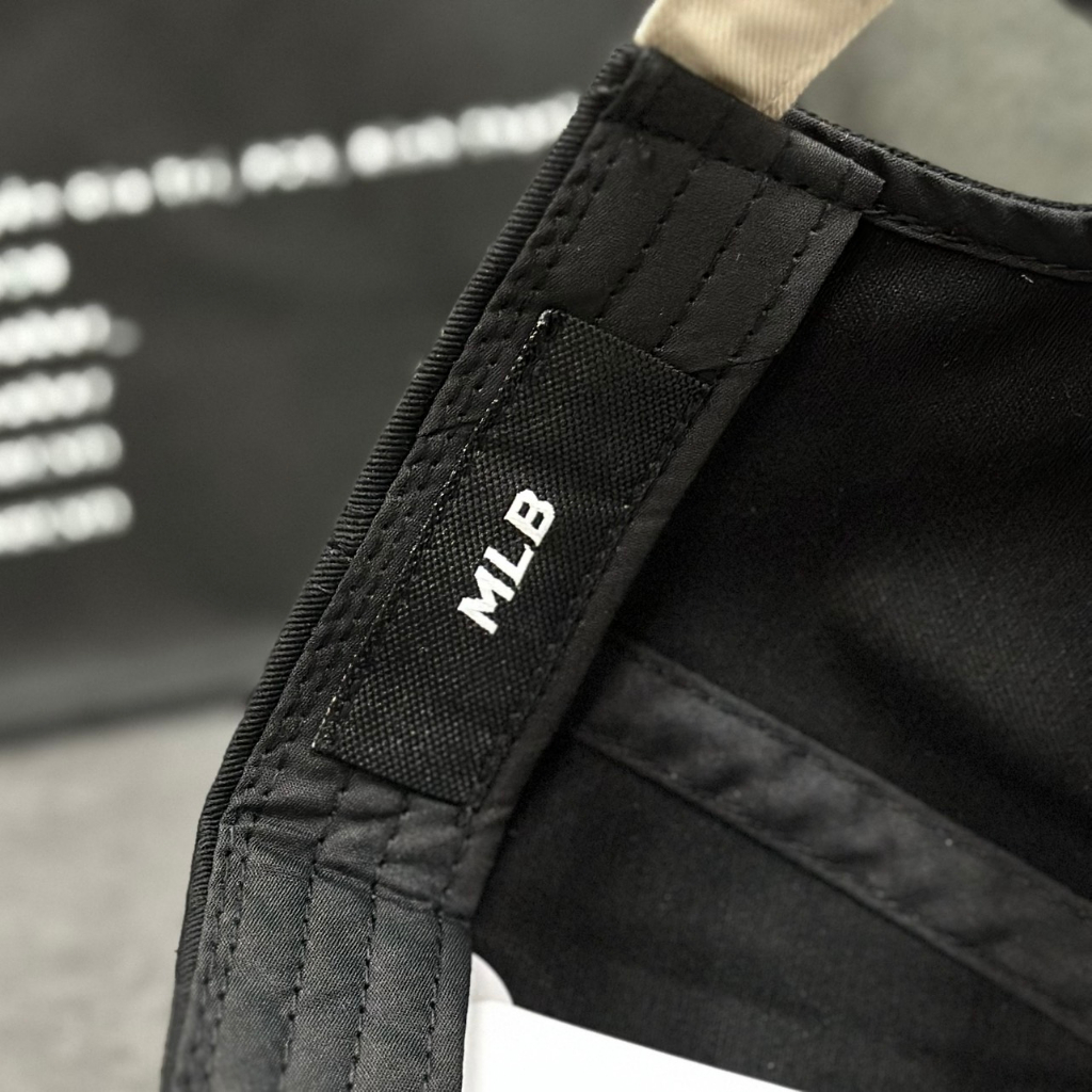 Mũ Nón MLB Ny Đen Kem Hàng Chính Hãng 3ACP3303N-50BKS | Fox Sneaker