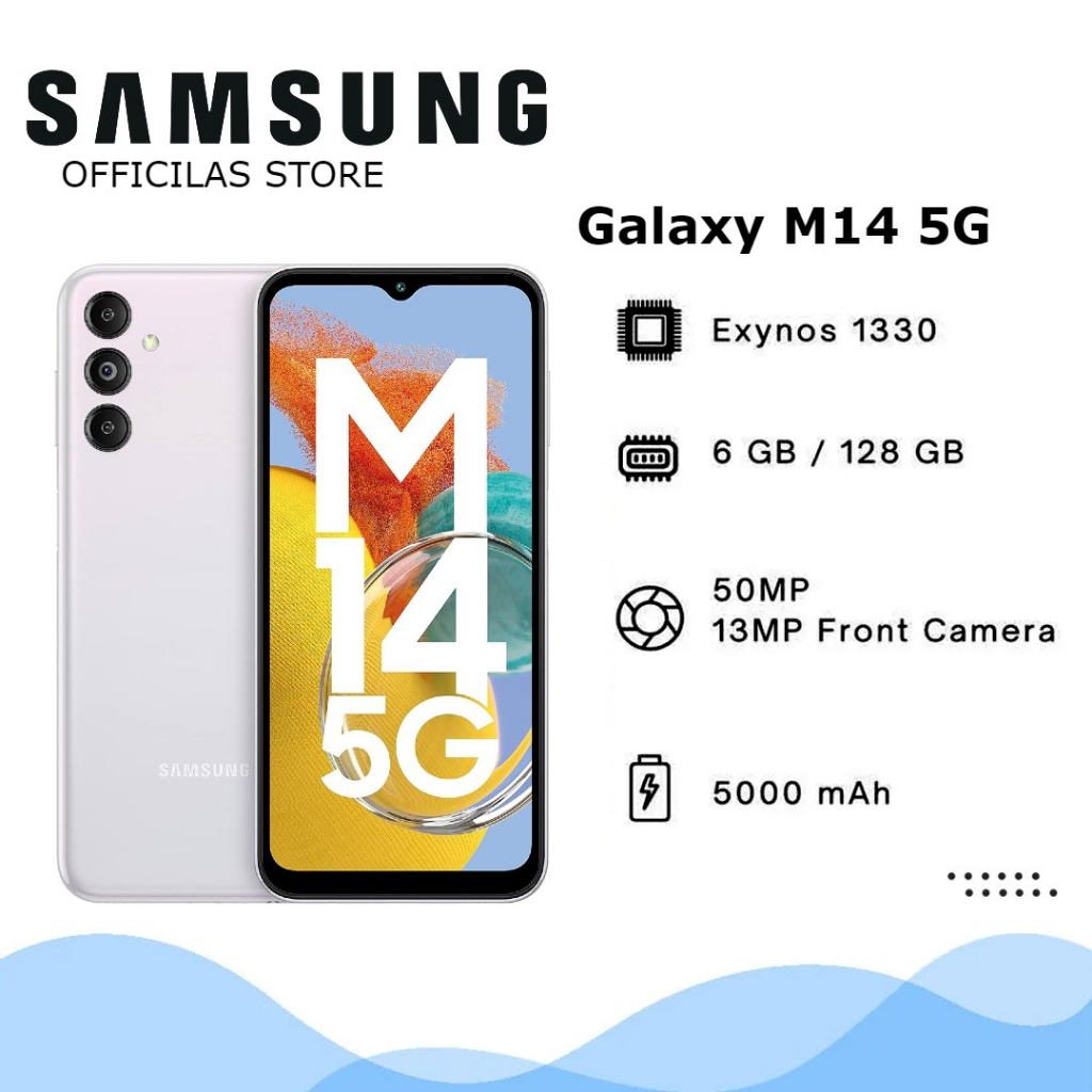 Điện thoại Samsung Galaxy M14 5G (4GB/128GB)