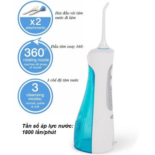 Máy tăm nước Rio DCIR2 nhập khẩu Anh