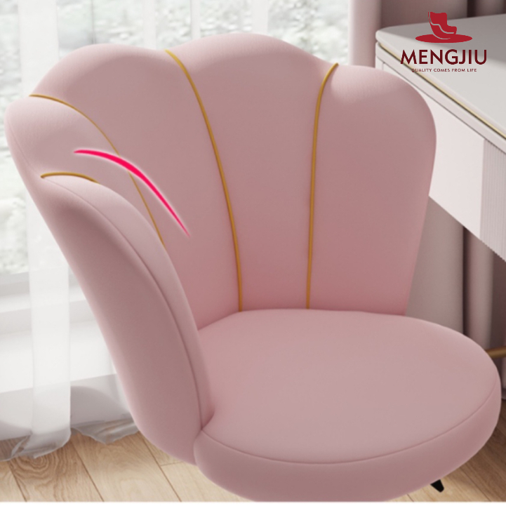 Ghế đẩu trang điểm nhà phòng ngủ phòng bé gái làm móng giá trị cao bàn trang điểm tựa lưng ghế máy tính