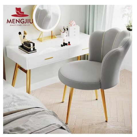 Ghế đẩu trang điểm nhà phòng ngủ phòng bé gái làm móng giá trị cao bàn trang điểm tựa lưng ghế máy tính