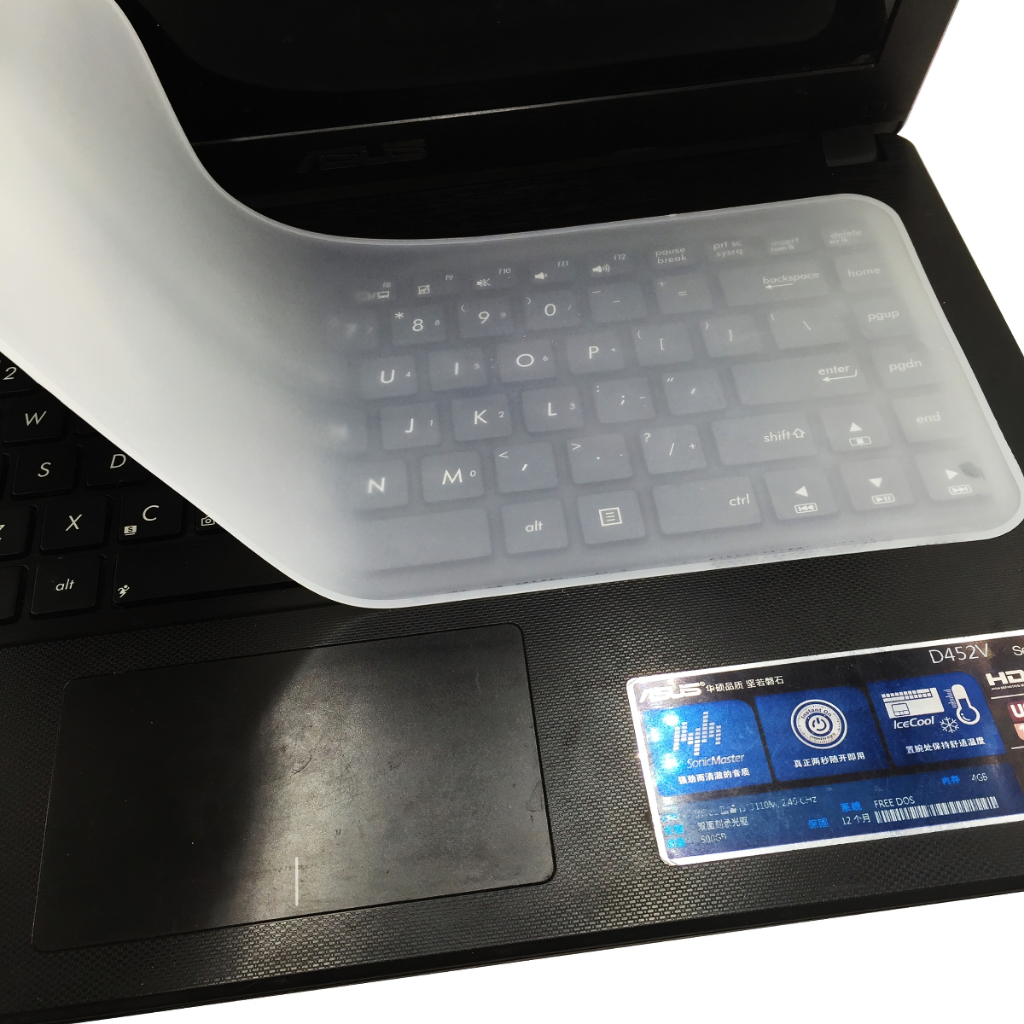 Miếng Phủ Bàn Phím Silicon 13 -> 17 inch (Chắn bụi, Chống nước cho latop). Bảo vệ tối ưu cho laptop của bạn -BeloveShop