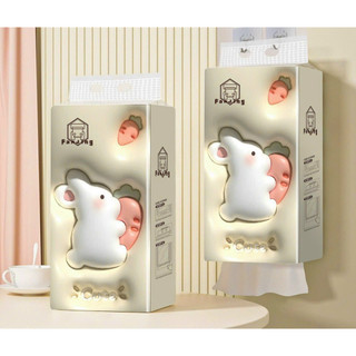 [ Tặng móc dán ] Combo 4 bịch giấy treo tường thỏ 3D, gồm 1280 tờ mẫu mới nhất, hàng nội địa trung siêu daii