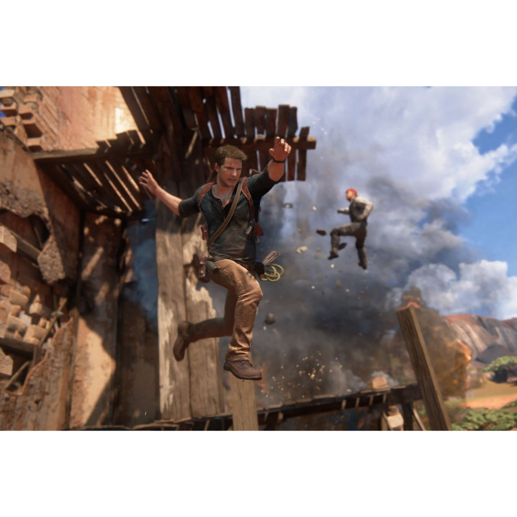 Đĩa Game 2ND Uncharted 4 cho máy PS4 PS5
