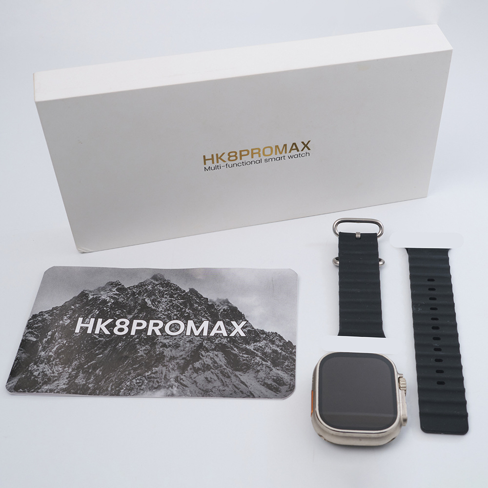 Đồng Hồ Thông Minh HK8 PRO MAX Gen 2 Chat GPT Màn Hình Super Amoled 2.12 Inch Tràn Viền Theo Dõi Sức Khoẻ
