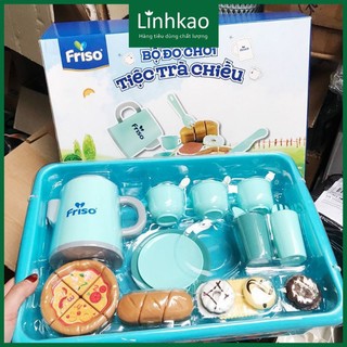Bộ đồ chơi tiệc trà chiều cho bé 🍪☕️☕️🍵(hkm Friso )