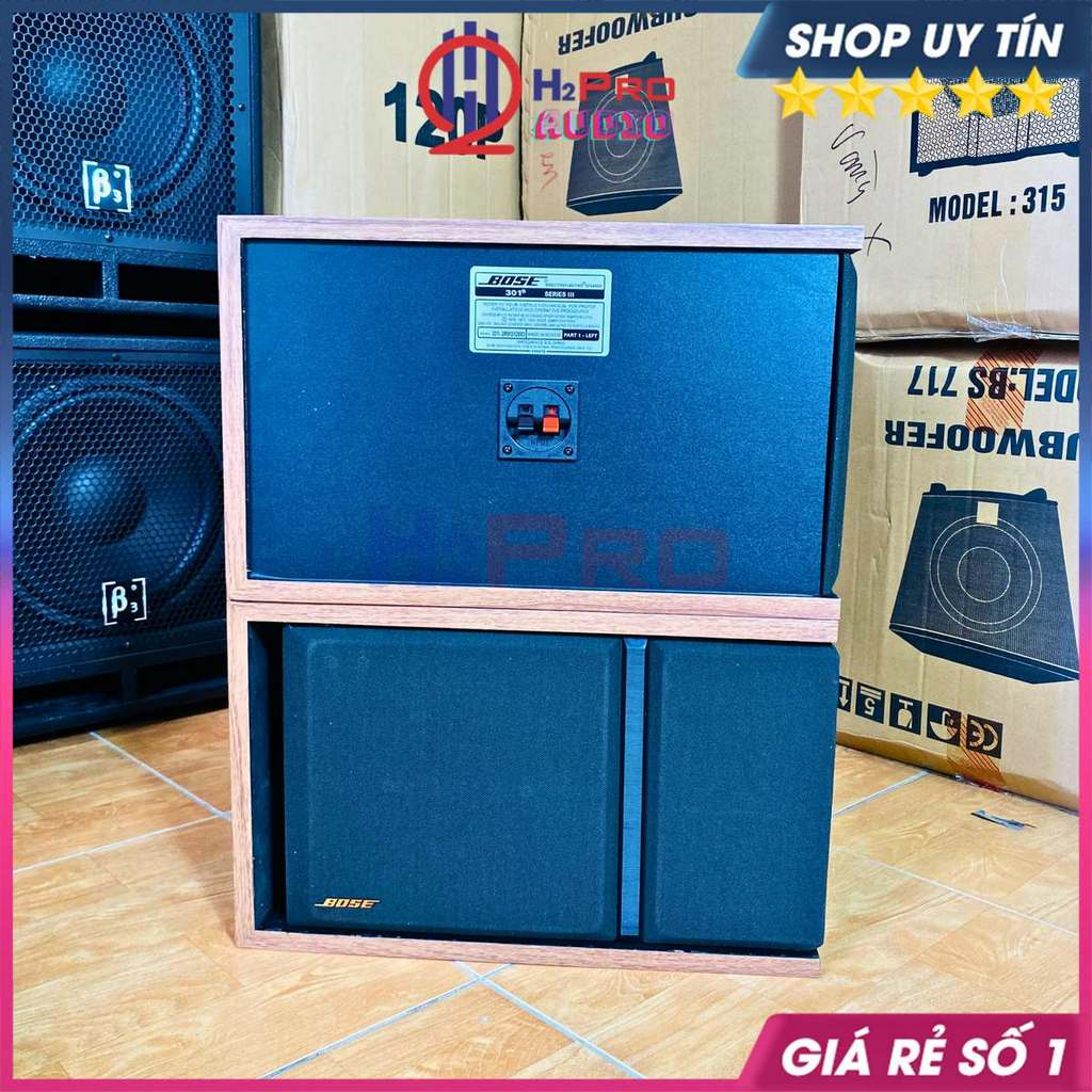 Loa Karaoke Bo.se 301 Seri 3 Bass 20 Hong Kong 300W Nghe Nhạc, Hát Karaoke Gia Đình, Phòng Trà, Quán Cafe - H2Pro Audio