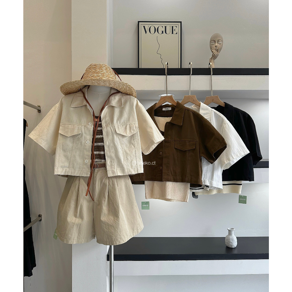 Sơ mi kaki Sonn Laneko 4 màu