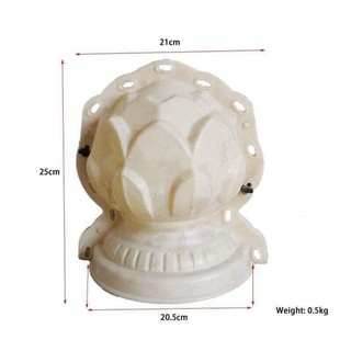 Khuôn Đúc Bóng Búp Sen Và Đèn Chữ Thập - Trang Trí Đầu cột