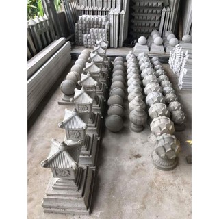 Khuôn Đúc Bóng Búp Sen Và Đèn Chữ Thập - Trang Trí Đầu cột
