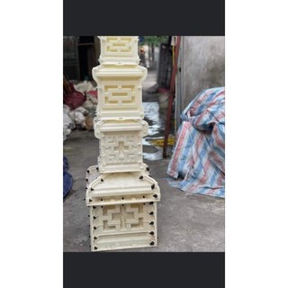 Khuôn Đúc Bóng Búp Sen Và Đèn Chữ Thập - Trang Trí Đầu cột
