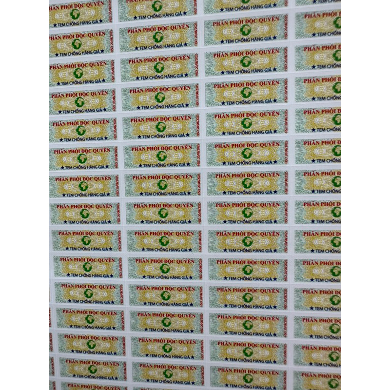 Tem niêm phong bảo hành