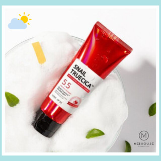 Sữa Rửa Mặt Ốc Sên Đen Dịu Nhẹ, Tái Tạo Da Snail Truecica Some By Mi 100ml
