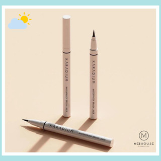 Kẻ Mắt Dạ Karadium Waterproof Brush Liner Màu Đen